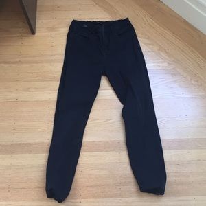 Black Jbrand straight leg jeans